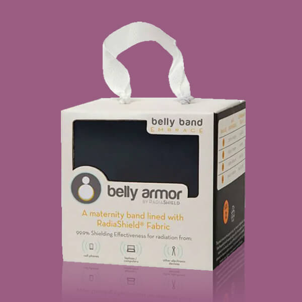 Personal Care Packaging (Custom Kraft Belly Band Boxes)