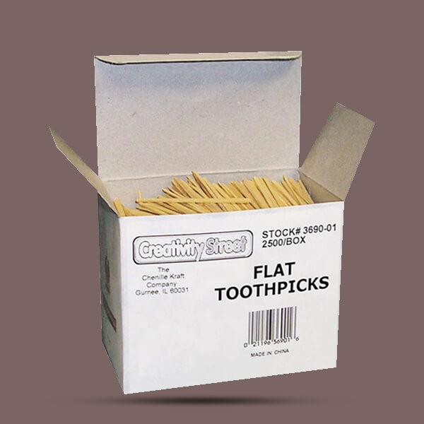 Custom Toothpick Boxes Wholesale