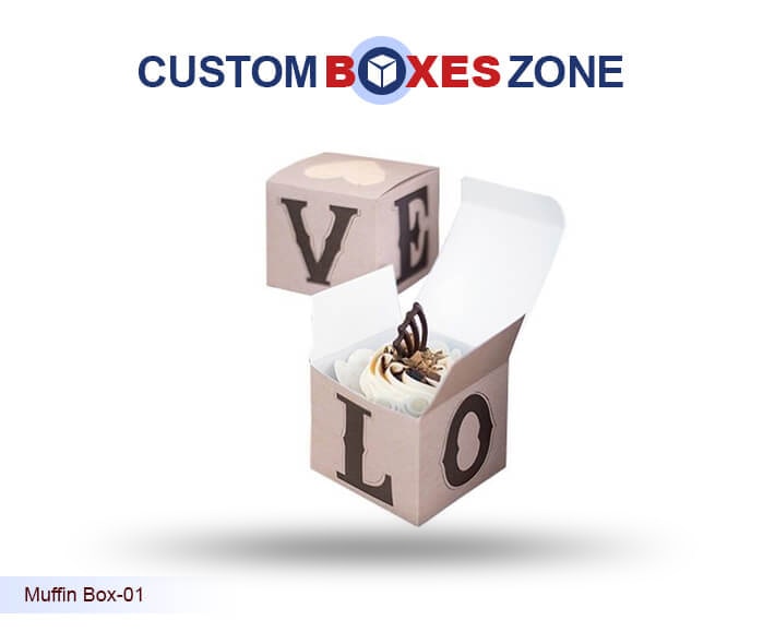 Custom Food Boxes (Custom Cardboard Muffin Boxes)