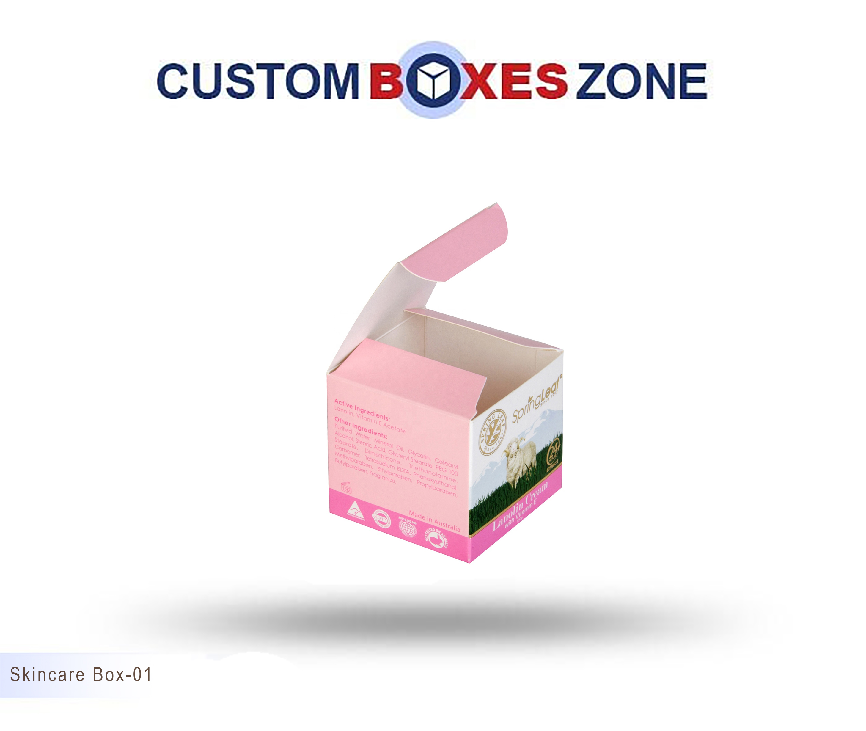 Order High Quality Custom Skincare Boxes – CBZ