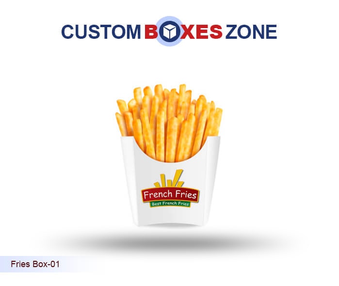Custom Food Boxes (Custom Paper French Fries Boxes & Containers Packaging)