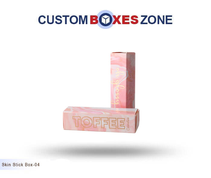 Custom Printed Skin Stick Packaging Boxes Wholesale