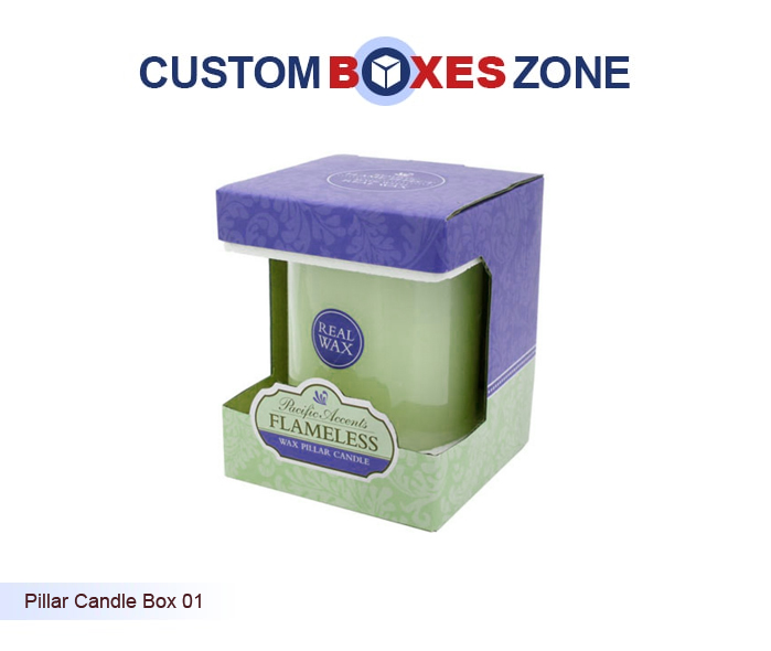 Custom Die Cut Pillar Candle Boxes Wholesale Packaging Boxes