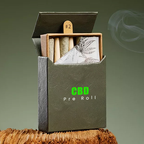 Pre Roll Packaging (Kraft Custom CBD Pre Roll Boxes)