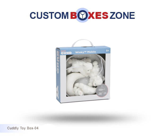 Custom Printed Cuddly Toy Packaging Boxes Wholesale