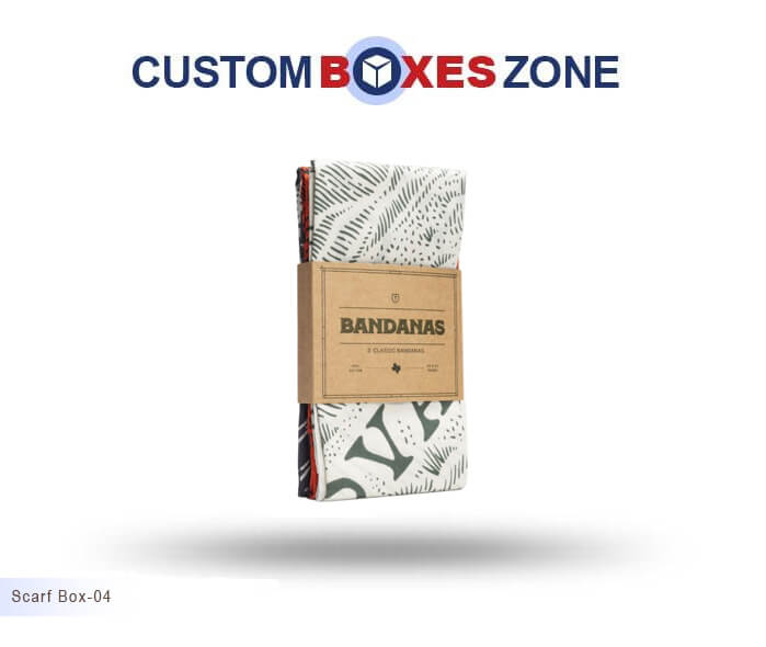 Custom Printed Scarf Packaging Boxes Wholesale