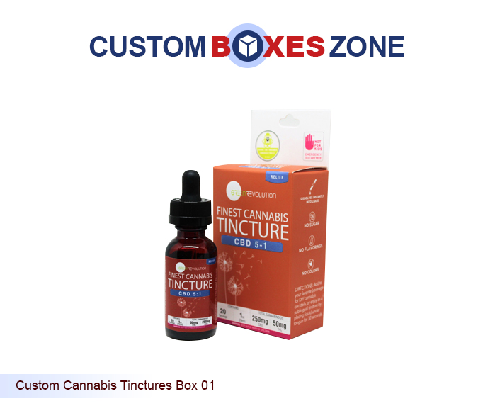 Custom Topical CBD Dropper 30ml Tinctures Bottle Boxes Packaging & Printing