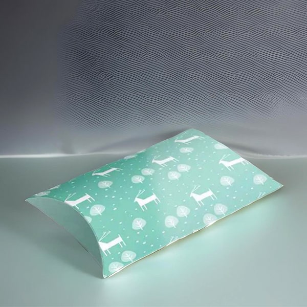 Custom Printed Pillow Christmas Packaging Boxes Wholesale