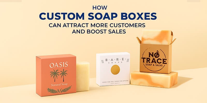 How custom soap boxes can attract customers