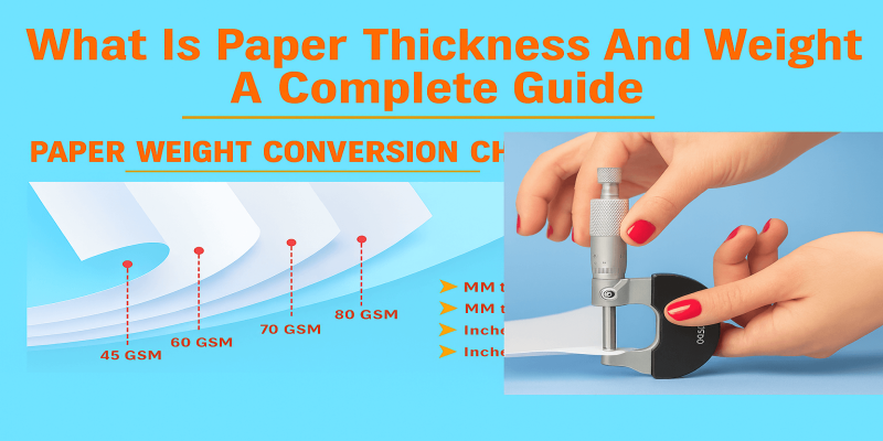 Paper Thickness And Weight A Complete Guide