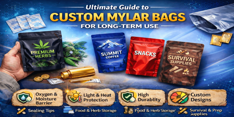 Ultimate Guide to Custom Mylar Bags for Long Term Use