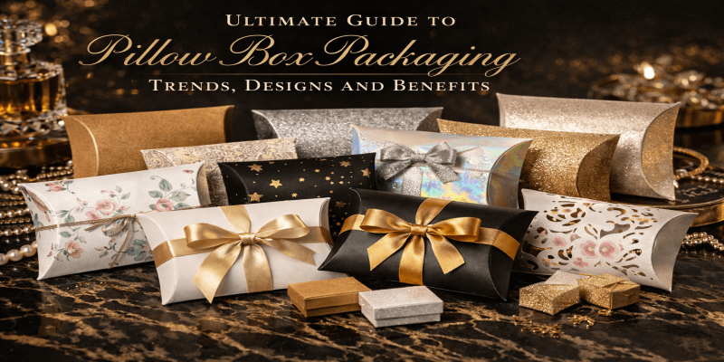 Guide to Pillow Box Packaging Trends Designs and Benefits