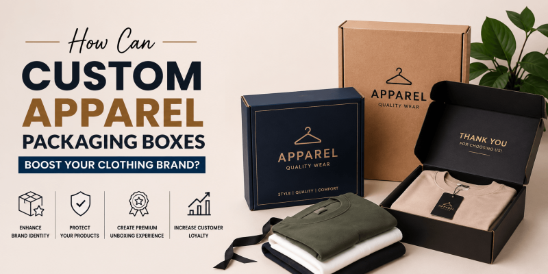 How Can Custom Apparel Packaging Boxes