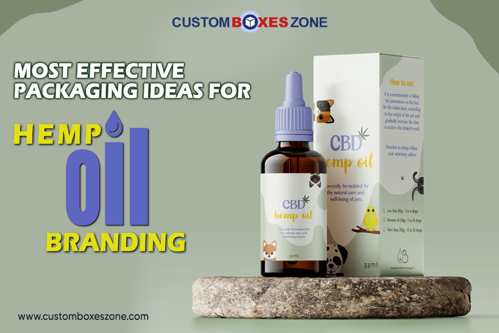 Triple your sales with our beautifully Crafted Custom Hemp Oil Boxes