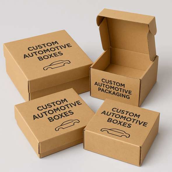 Custom Automotive Kraft Boxes