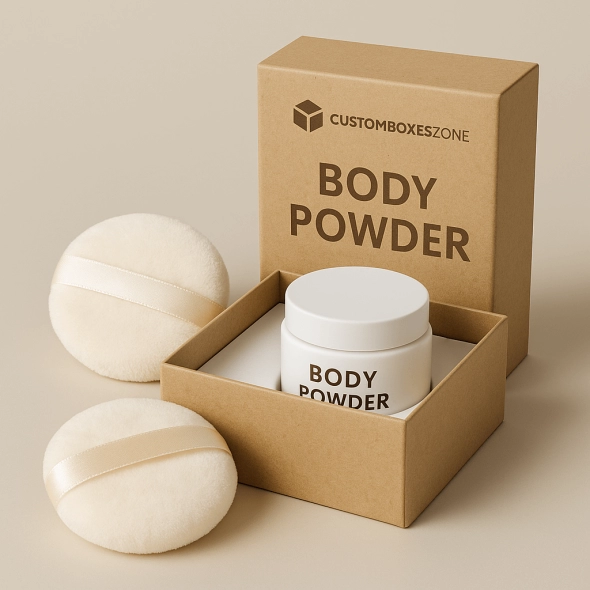 Body Powder Kraft Boxes
