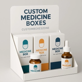 Custom IR Thermal Scanner Boxes Custom Medicine Display Boxes