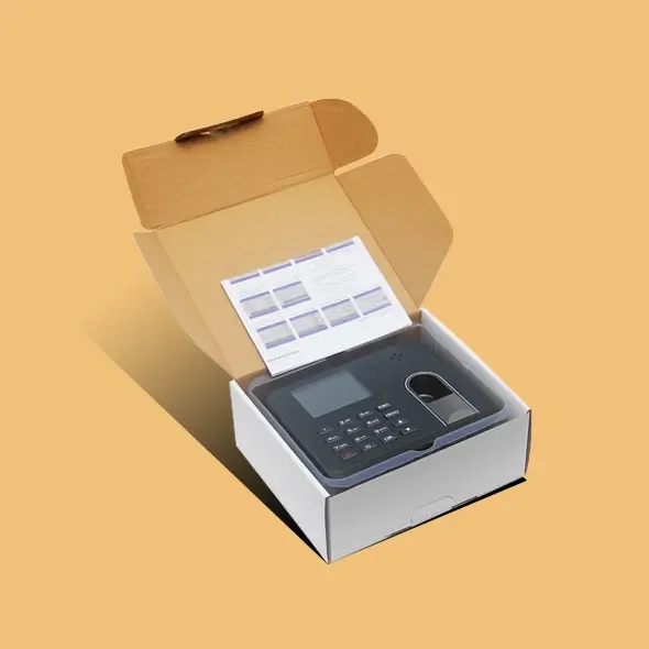 Custom Kraft Biometric Machine Boxes