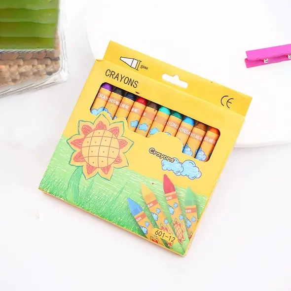 Custom Crayons Packaging with window