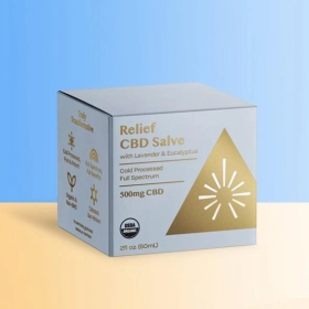 custom cbd salve stick boxes packaging