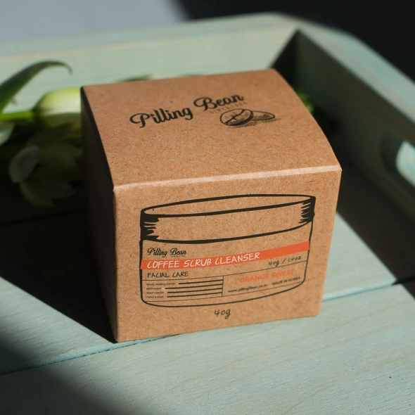 Custom Face Scrub Box