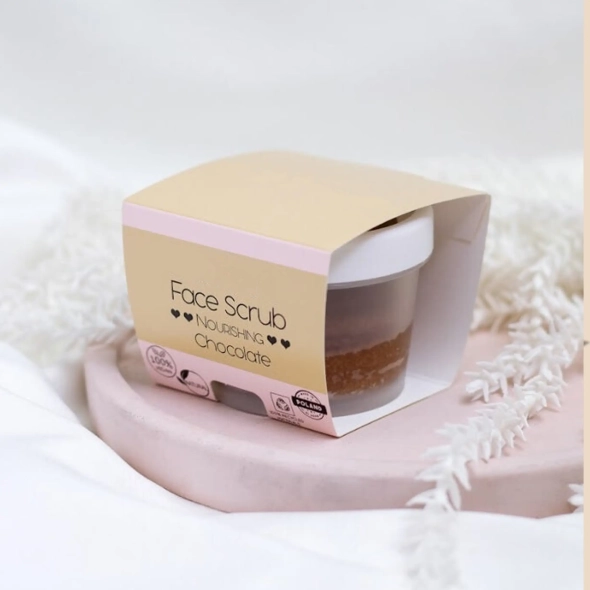 Custom Kraft Face Scrub Boxes