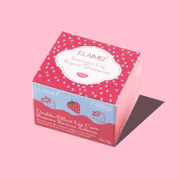 Custom Moisturizing Lip Mask Boxes Wholesale