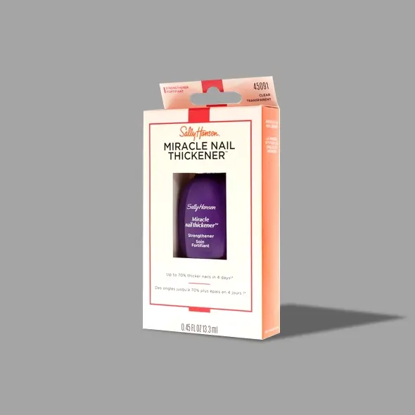 Custom Printed Nail Thickening Solution Boxes