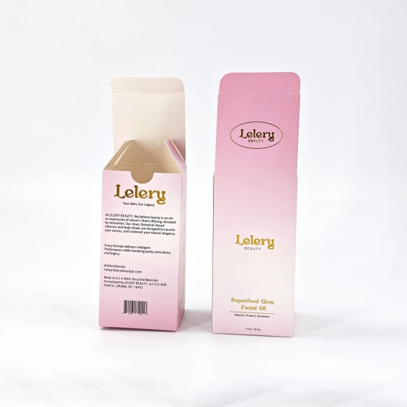 Custom Pinted Skin Care Oil Boxes