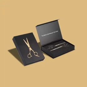 scissors boxes packaging design