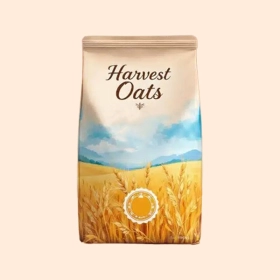 Custom cereal packaging bags