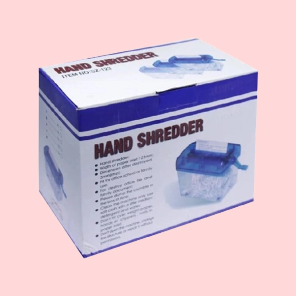 custom food shredder boxes with logo