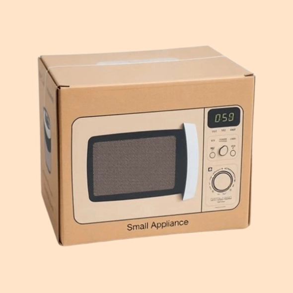 custom box for microwave oven packaging