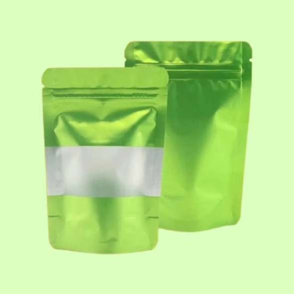 custom printed foil mylar bags with window