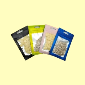 foil mylar bags with pvc window