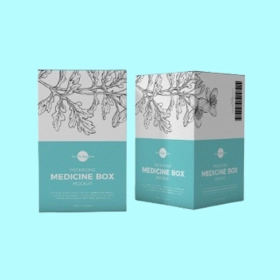 printed inflammatory pill packaging boxes