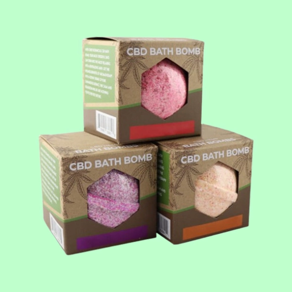 cbd bath bomb boxes