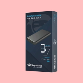 Custom printed Power Bank packaging