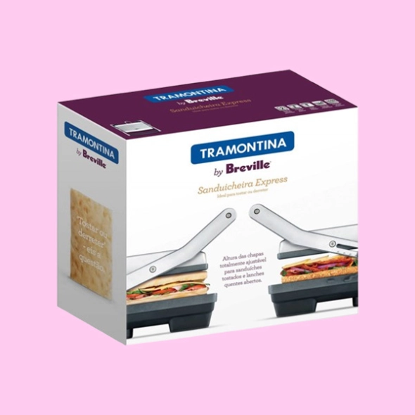 custom printed sandwich maker packaging