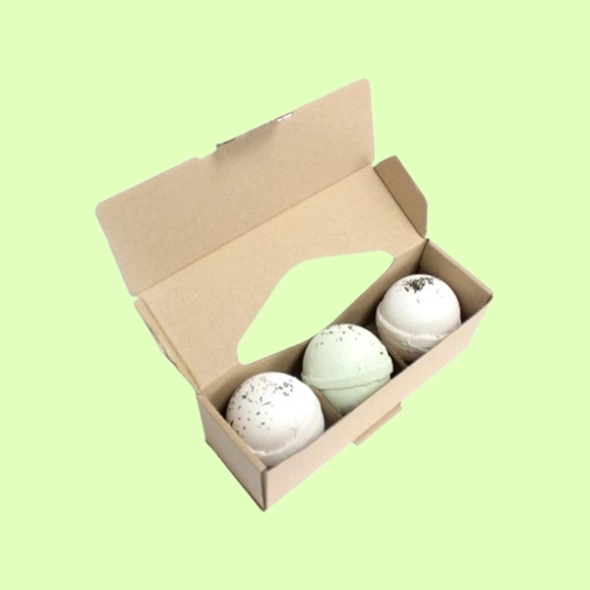 Kraft Bath Bomb Boxes Wholesale