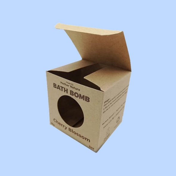 Kraft Bath Bomb Packaging