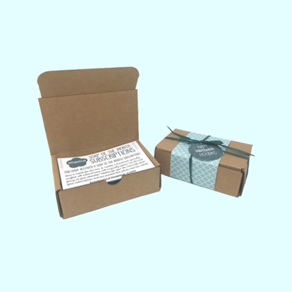 Custom Scented Bath Bar Packaging