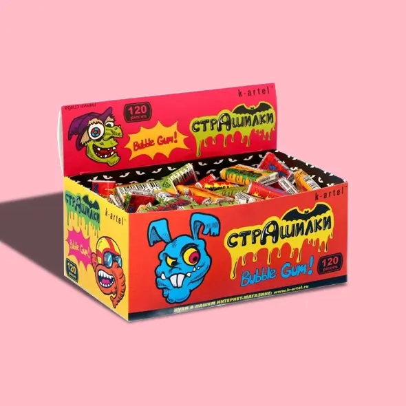 Bubble Gum Display Boxes
