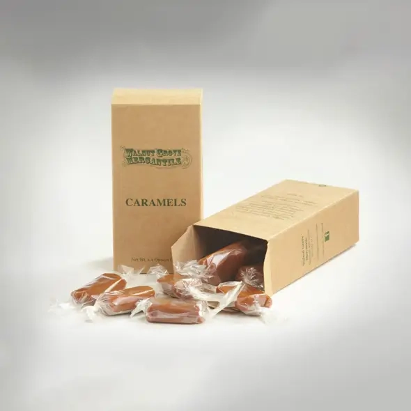 Custom Kraft Caramel Boxes