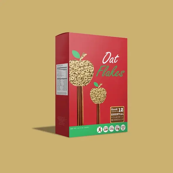 Custom Oat Flakes Boxes