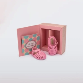 Custom Printed  Baby Shoes Packaging