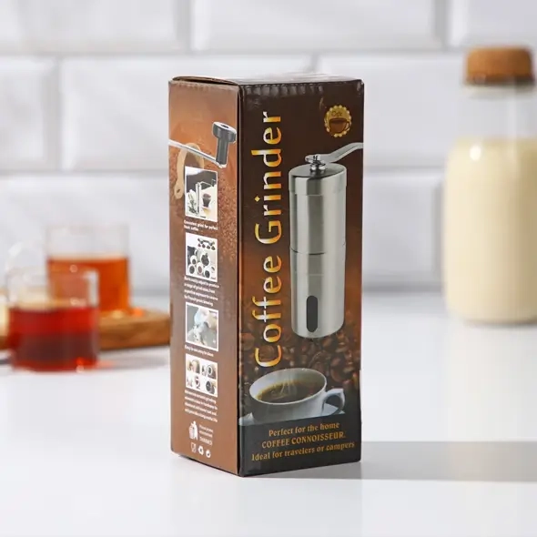 Coffee Grinder Packaging With Window