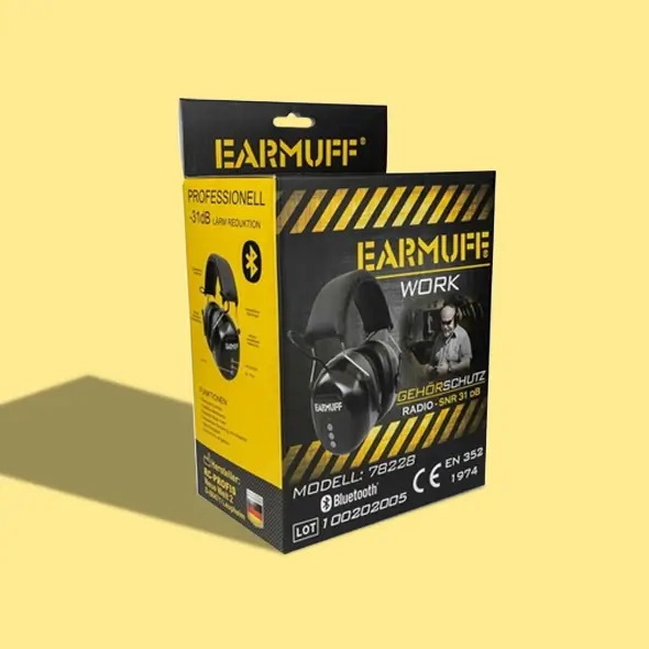 Custom Earmuffs Packaging Wholesale