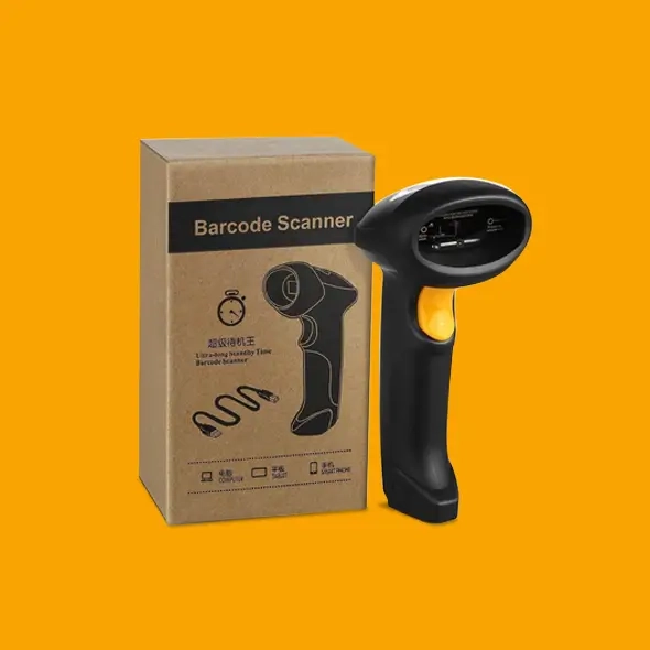 Custom Kraft QR Code Scanner Boxes