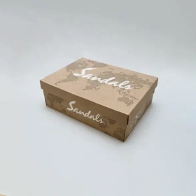 Custom Printed Sandals Packaging